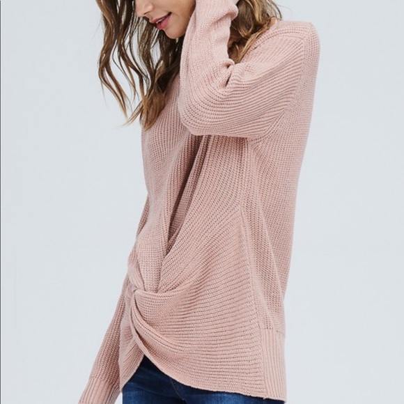 2 left 🎀Mauve Sweater twist front - Picture 5 of 6